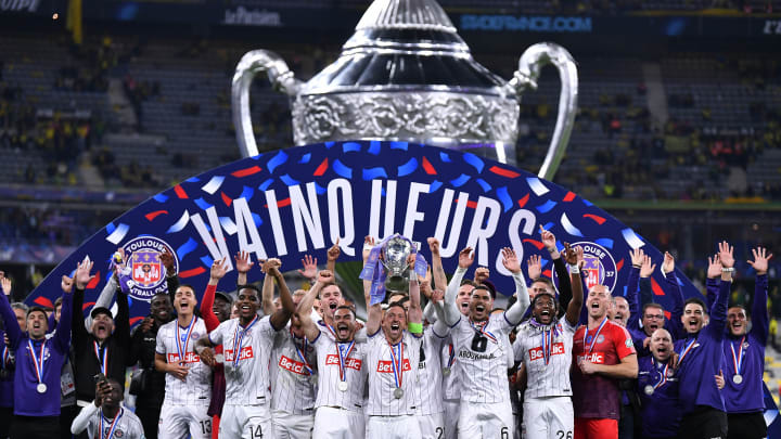 Toulouse vainqueur de la Coupe de France l'an passé