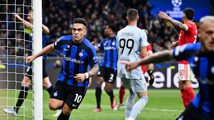 Lautaro Martínez foi um dos destaques do cofronto