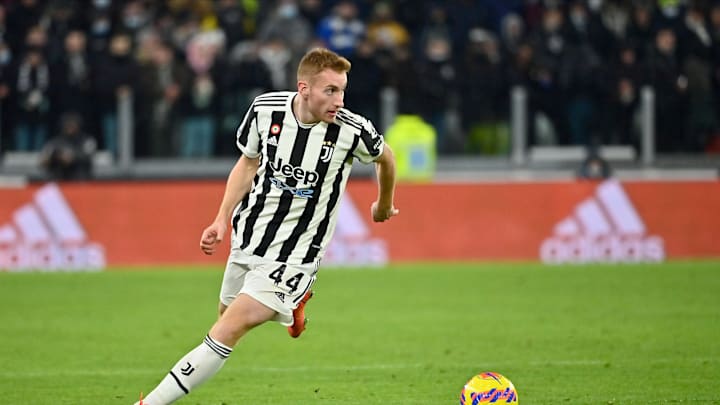 Dejan Kulusevski noch im Trikot von Juventus Turin.