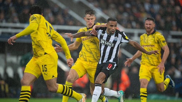 Schwarzgelb setzte sich in Newcastle durch