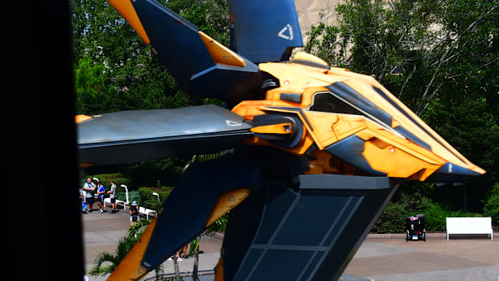 The entry to Guardians of the Galaxy Cosmis Rewind. Photo Credit: Brian Miller