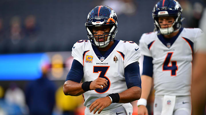 Denver Broncos quarterback Russell Wilson.