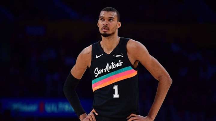 San Antonio Spurs forward Victor Wembanyama is the favorite to win DPOY this season.