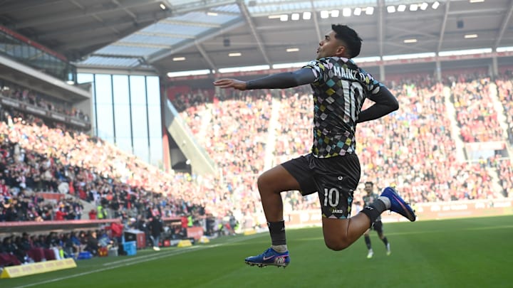 Nadiem Amiri beim Torjubel