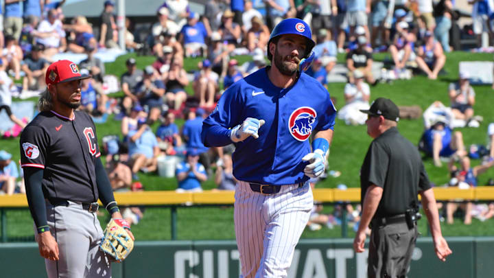 Cubs Star Dansby Swanson Blasts First Spring Training Home Run