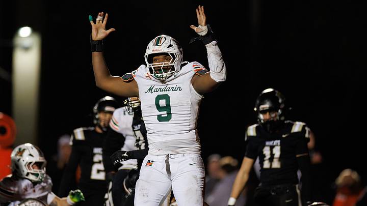 Kindrid Outland (9) chose USF over Miami, Georgia Tech, and Syracuse.