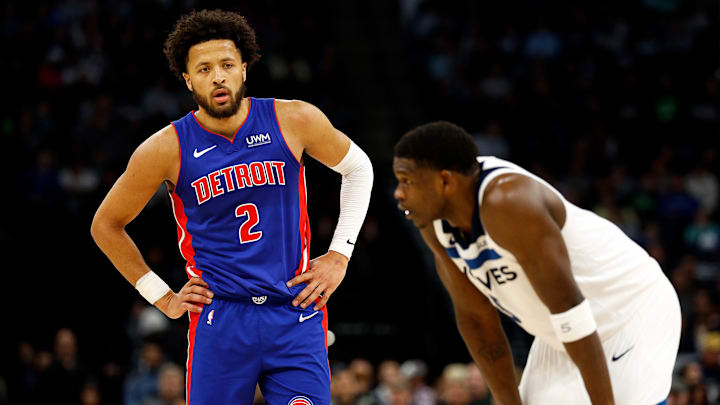 Detroit Pistons v Minnesota Timberwolves