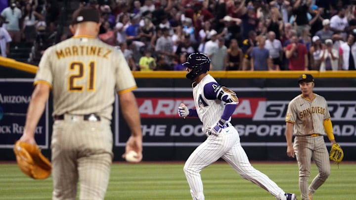 Arizona Diamondbacks pinch hitter Lourdes Gurriel Jr. versus San Diego Padres