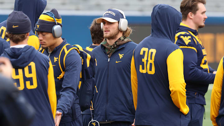West Virginia University quarterback Garrett Greene. West Virginia University quarterback Garrett Greene.
