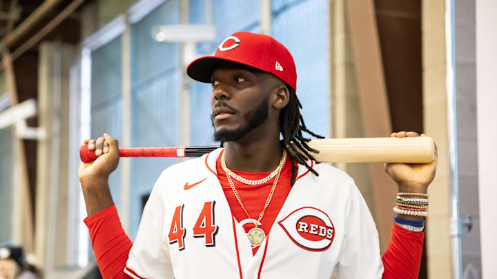 Cincinnati Reds infielder Elly De La Cruz.