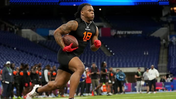 Ohio State running back Quinshon Judkins.