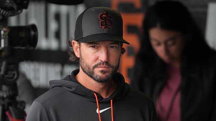 San Francisco Giants manager Tony Vitello  Credit: Darren Yamashita-Imagn Images