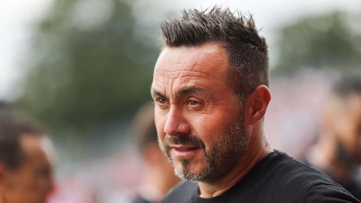 Roberto De Zerbi entraîne l'OM depuis cet été.