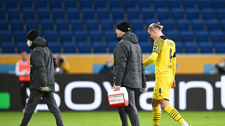 Der BVB bangt um Erling Haaland