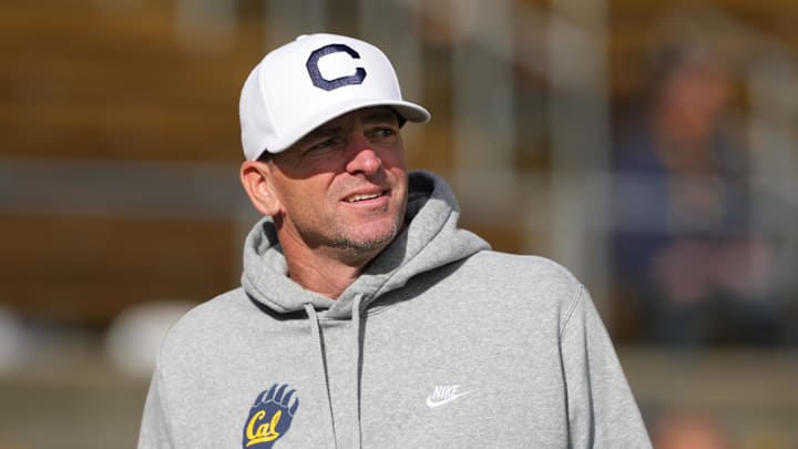 Cal head coach Justin Wilcox 