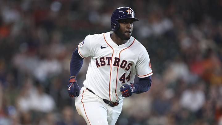 Houston Astros designated hitter Yordan Alvarez. Houston Astros designated hitter Yordan Alvarez.