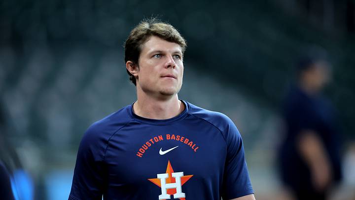 Apr 18, 2026; Houston, Texas, USA; Houston Astros center fielder Jake Meyers (6) prior to the game against the St. Louis Cardinals at Daikin Park. Mandatory Credit: Erik Williams-Imagn Images Apr 18, 2026; Houston, Texas, USA; Houston Astros center fielder Jake Meyers (6) prior to the game against the St. Louis Cardinals at Daikin Park. Mandatory Credit: Erik Williams-Imagn Images