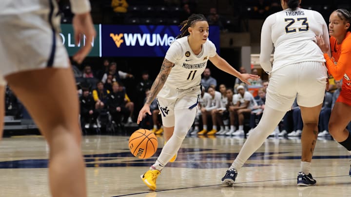 West Virginia University guard JJ Quinerly