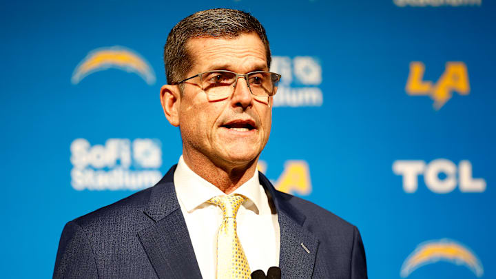Los Angeles Chargers Introduce Jim Harbaugh As Head Coach