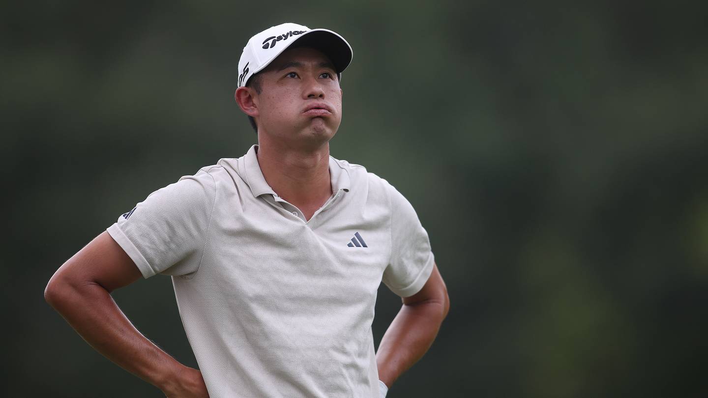 How Collin Morikawa Fell Out of Contention at the Tour Championship