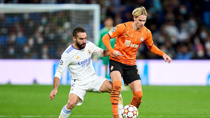  Mykhaylo Mudryk, hier gegen Reals Dani Carvajal