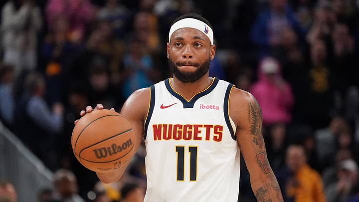 Feb 22, 2026; San Francisco, California, USA; Denver Nuggets guard-forward Bruce Brown (11) dribbles upcourt against the Golden State Warriors in the fourth quarter at Chase Center. Mandatory Credit: David Gonzales-Imagn Images Feb 22, 2026; San Francisco, California, USA; Denver Nuggets guard-forward Bruce Brown (11) dribbles upcourt against the Golden State Warriors in the fourth quarter at Chase Center. Mandatory Credit: David Gonzales-Imagn Images