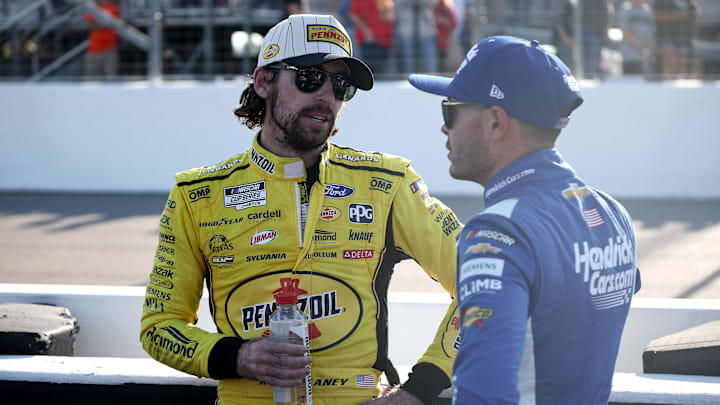 Ryan Blaney, Team Penske, Kyle Larson, Hendrick Motorsports, NASCAR