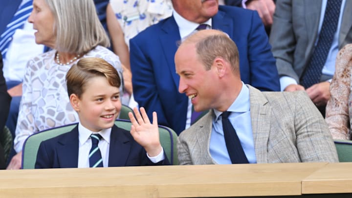 The Duke And Duchess Of Cambridge Attend The Wimbledon Men's Singles Final