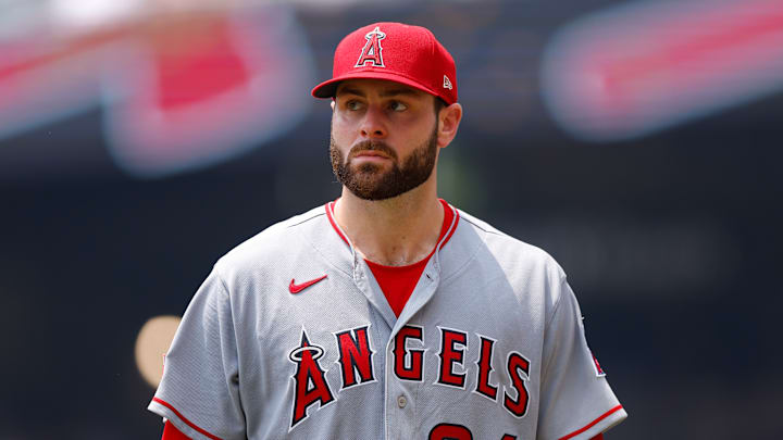 Los Angeles Angels pitcher Lucas Giolito