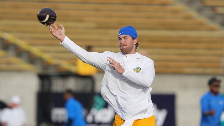 Cal quarterback Jackson Brousseau Cal quarterback Jackson Brousseau