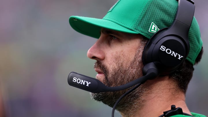 Oct 26, 2025; Philadelphia, Pennsylvania, USA; Philadelphia Eagles head coach Nick Sirianni looks on during the fourth quarter against the New York Giants at Lincoln Financial Field. Oct 26, 2025; Philadelphia, Pennsylvania, USA; Philadelphia Eagles head coach Nick Sirianni looks on during the fourth quarter against the New York Giants at Lincoln Financial Field.