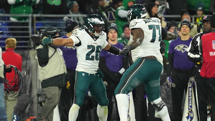 Barkley enters Week 14 as the NFL's leading rusher with 1,499 yards.