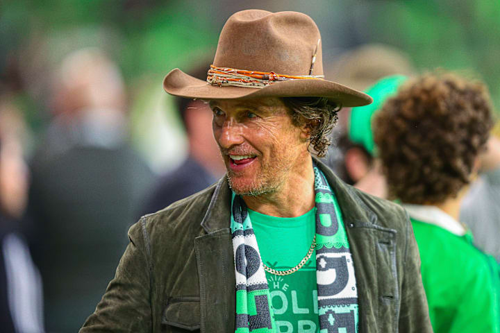 Matthew McConaughey, David Beckham