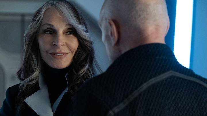 Star Trek Patrick Stewart death Gates McFadden reaction