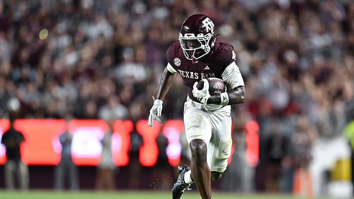 Sep 5, 2026; College Station, Texas, USA; Texas A&M Aggies running back Rueben Owens II (4) runs the ball during the second half against the Missouri State Bears at Kyle Field. Mandatory Credit: Maria Lysaker-Imagn Images Sep 5, 2026; College Station, Texas, USA; Texas A&M Aggies running back Rueben Owens II (4) runs the ball during the second half against the Missouri State Bears at Kyle Field. Mandatory Credit: Maria Lysaker-Imagn Images