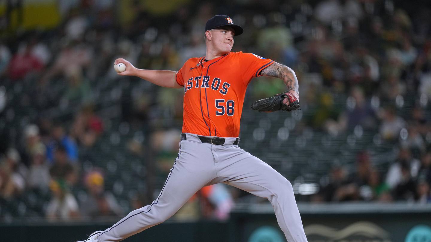 Astros beat writer floats intriguing option for team's rotation upon Hunter Brown's return