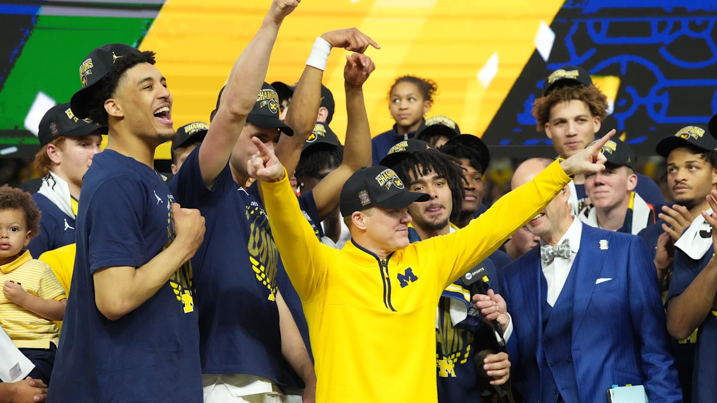 Social Media Roars With Excitement Following Michigan's National Title Win Over UConn