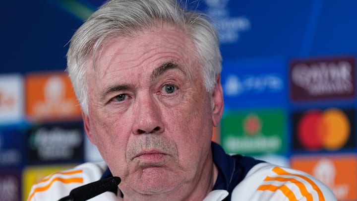 Carlo Ancelotti en conférence de presse 