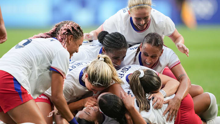 Morgen wollen die Amerikanerinnen nochmal jubeln. Morgen wollen die Amerikanerinnen nochmal jubeln.