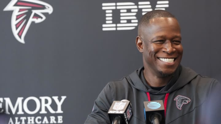 Atlanta Falcons coach Raheem Morris said the team's additions of Matthew Judon and Justin Simmons drew praise around the NFL. Atlanta Falcons coach Raheem Morris said the team's additions of Matthew Judon and Justin Simmons drew praise around the NFL.