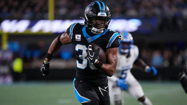 Bet on Chuba Hubbard to go over his rushing yards total against the Eagles in Week 6. Bet on Chuba Hubbard to go over his rushing yards total against the Eagles in Week 6.