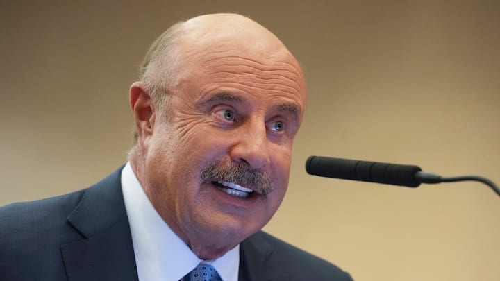 American television personality and author PHIL McGRAW, known professionally as DR. PHIL, testifies on October 20, 2024.