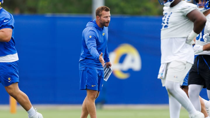 Los Angeles Rams OTA Offseason Workout Sean McVay