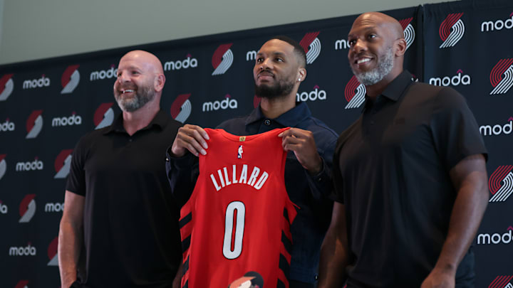 Portland Trail Blazers Introduce Damian Lillard