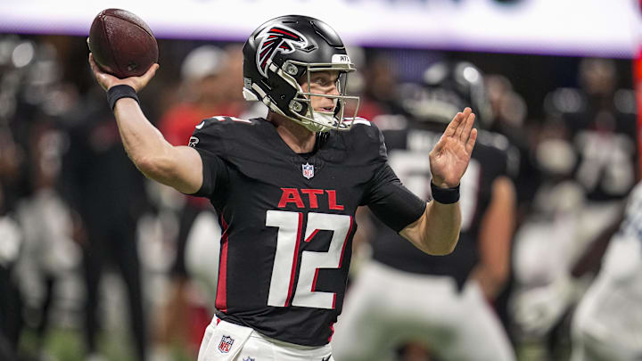Could Atlanta Falcons quarterback Easton Stick be a trade target for the Las Vegas Raiders? Could Atlanta Falcons quarterback Easton Stick be a trade target for the Las Vegas Raiders?