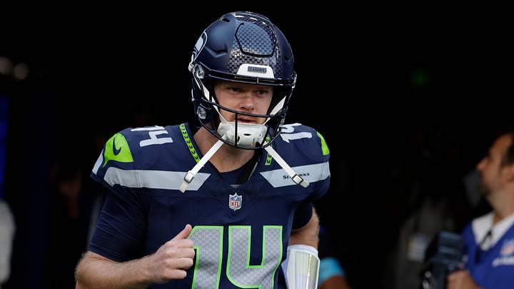 Seattle Seahawks quarterback Sam Darnold.