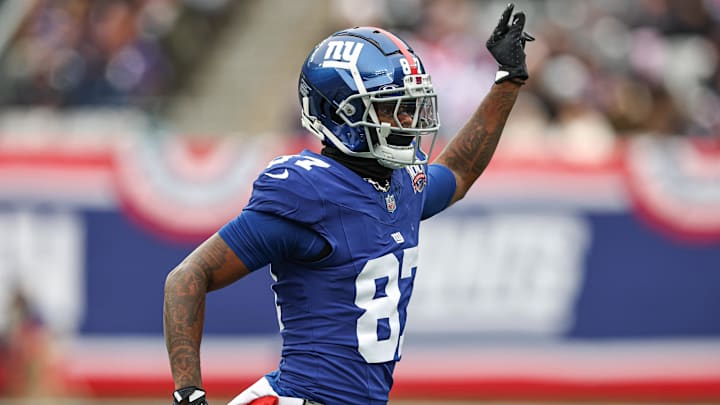  New York Giants wide receiver Ihmir Smith-Marsette 