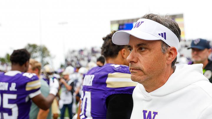 Washington coach Jedd Fisch doesn't look like a coach with a 2-0 team... but then his team hasn't looked like a 2-0 team either. (Joe Nicholson-Imagn Images) Washington coach Jedd Fisch doesn't look like a coach with a 2-0 team... but then his team hasn't looked like a 2-0 team either. (Joe Nicholson-Imagn Images)