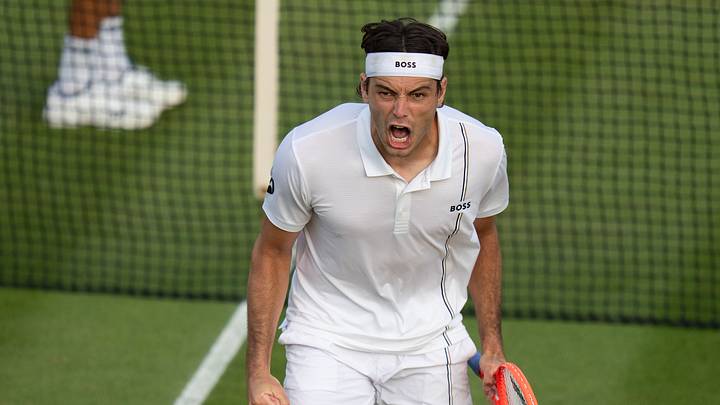 Taylor Fritz is favored in his fourth-round match at Wimbledon. Taylor Fritz is favored in his fourth-round match at Wimbledon.