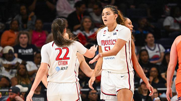 The Washington Mystics and center Lauren Betts are favored on Tuesday. The Washington Mystics and center Lauren Betts are favored on Tuesday.